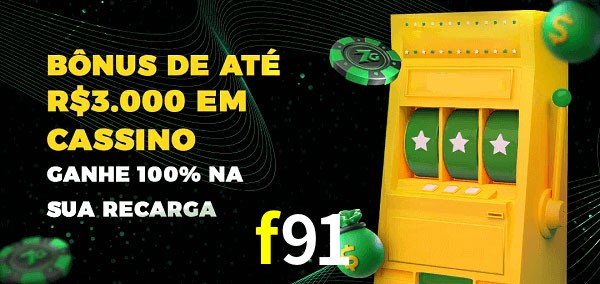 f91 melhor bônus de depósito