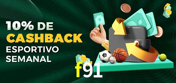 10% de bônus de cashback na f91